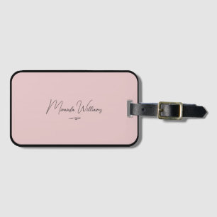Handgeschriebener Individuelle Name mit personalis Gepäckanhänger