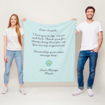 Handgeschriebener Liebe oder angepasste Nachricht