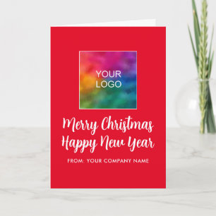 Handgeschriebenes, fröhliches Weihnachts-Happy New Karte