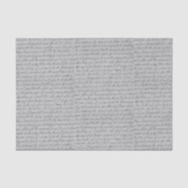 Handgeschriebenes kursives Skript Seidenpapier