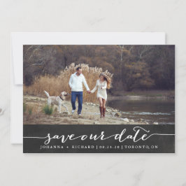 Handgeschriebenes Skript für Imitate Save the Date