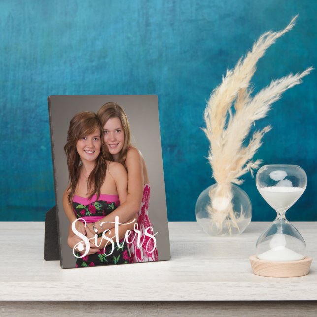 Handgeschriebenes Skript für Sisters Fotoplatte (Seite)