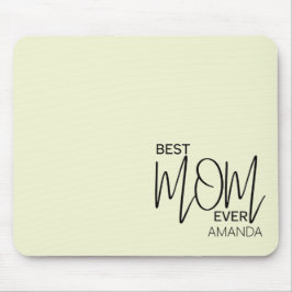 Handgeschriebenes Skript Minimalistisch Beste Mama Mousepad