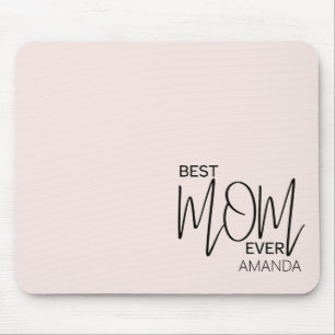 Handgeschriebenes Skript Minimalistisch Beste Mama Mousepad