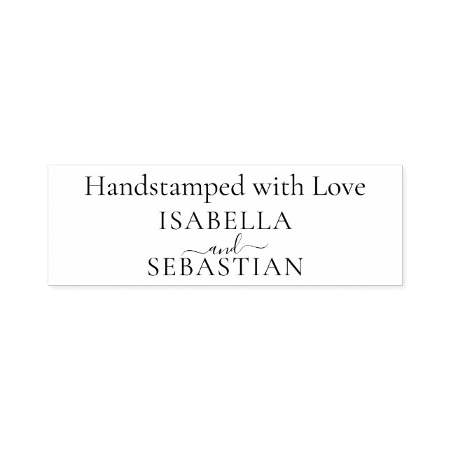 Handgestempelt mit Liebe Permastempel (Design)