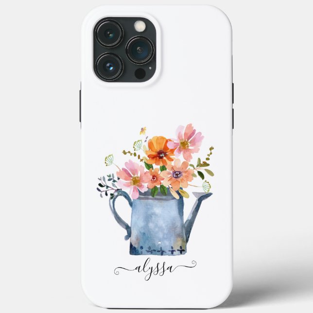 Handgestrichene Wasserfarben Case-Mate iPhone Hülle (Rückseite)