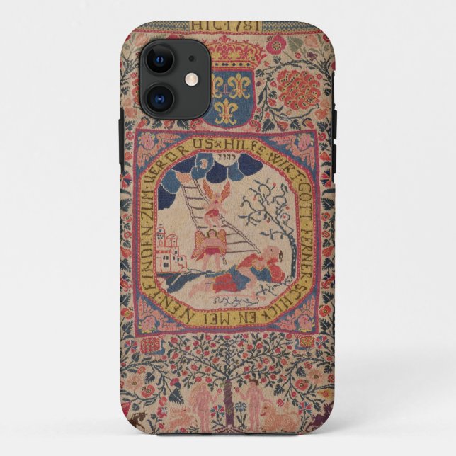 Handgestrickter Teppich, der Jakobs Traum, Elsass Case-Mate iPhone Hülle (Rückseite)