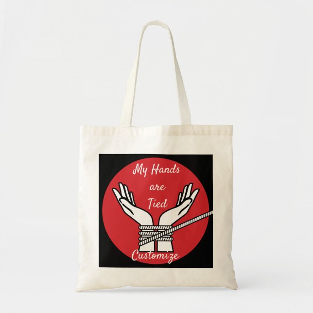 Handgetippte Thunder_Cove Tote Bag Tragetasche (Vorne)