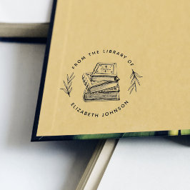 Handgezeichnet Blätter aus der Bibliothek der Gummistempel