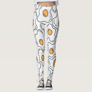 HandGezeichnet Eier Fein Nahtloses Muster Leggings