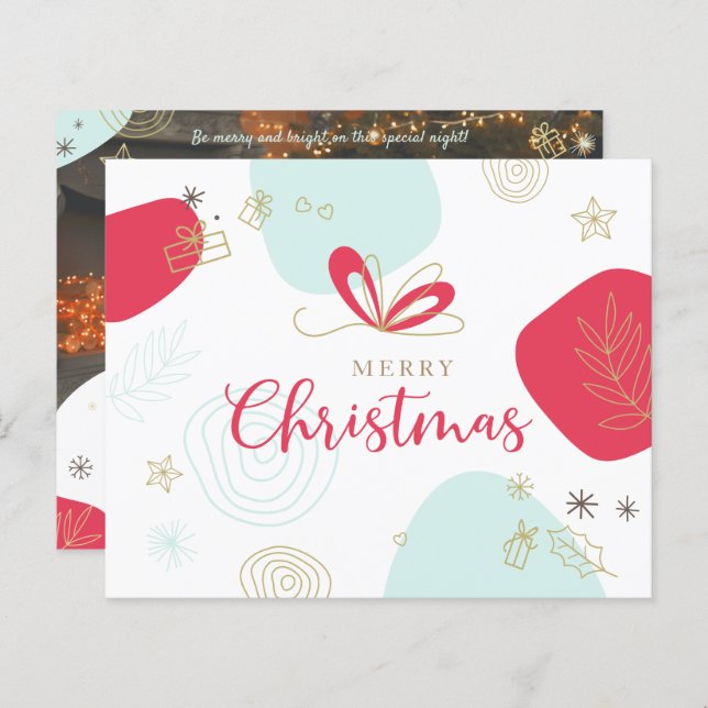 Handgezeichnet, Fotos, elegant und elegant (Vorne/Hinten)