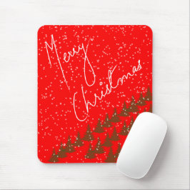 Handgezeichnet Frohe Weihnachten Mousepad