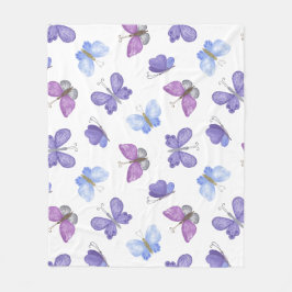 "HandGezeichnet Herzdesign | Whimsisch und romanti Fleecedecke