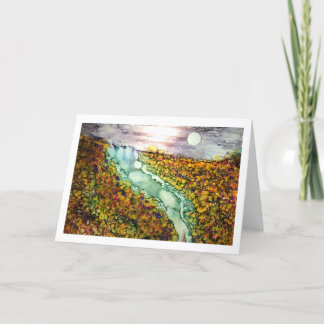 Handgezeichnet, kundenspezifische Grußkarte Karte