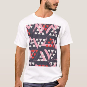 HandGezeichnet künstlerisches Musterdisplay T-Shirt