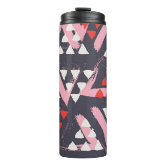 HandGezeichnet künstlerisches Musterdisplay Thermosbecher