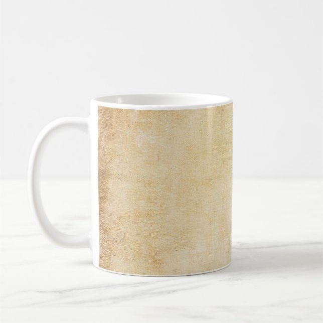 Handgezeichnet Leopardendruck, Aquarelltextur. Kaffeetasse (Links)