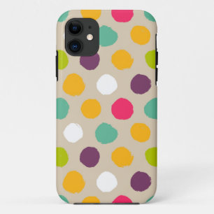 Handgezeichnet Polka-Punktmuster Case-Mate iPhone Hülle