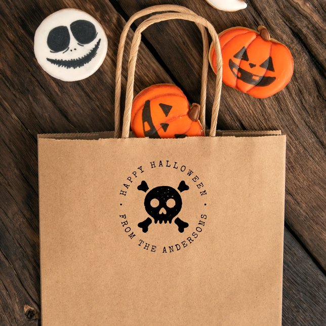 HandGezeichnet Skull Halloween Permastempel (Von Creator hochgeladen)