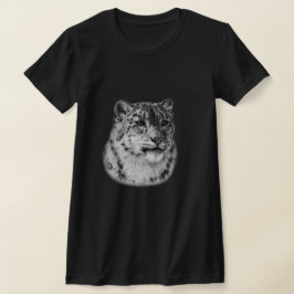 HandGezeichnet Snow Leopard T-Shirt