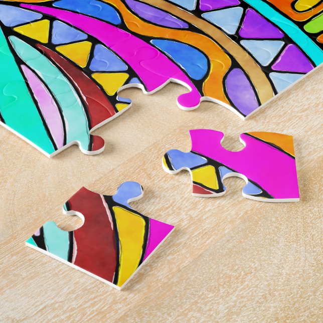 Handgezeichnet von EDDArt - Blah Blah Blah Blah 1 Puzzle (Seite)