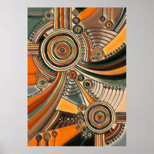 Handgezeichnet von EDDArt – Gedanken 1 Poster