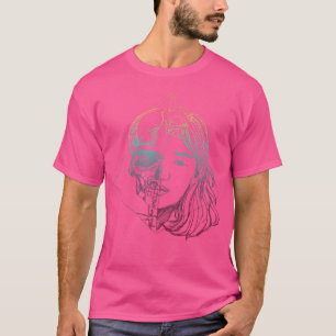 Handgezeichnete Anime Skelita Premium T - Shirt Co