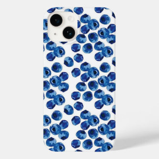 Handgezeichnete Blaubeeren-Frucht-Hülle Case-Mate iPhone 14 Hülle