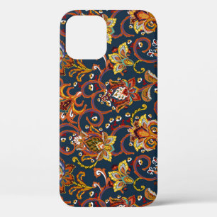 Handgezeichnete Blume: farbiges Marinemuster Case-Mate iPhone Hülle