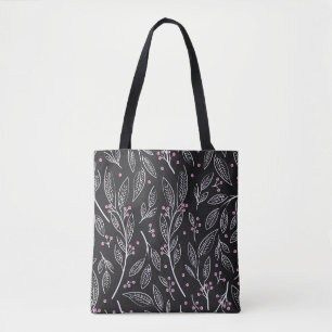 Handgezeichnete Blüte: Nahtloses Design