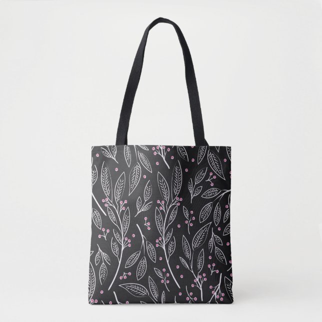 Handgezeichnete Blüte: Nahtloses Design (Vorderseite)