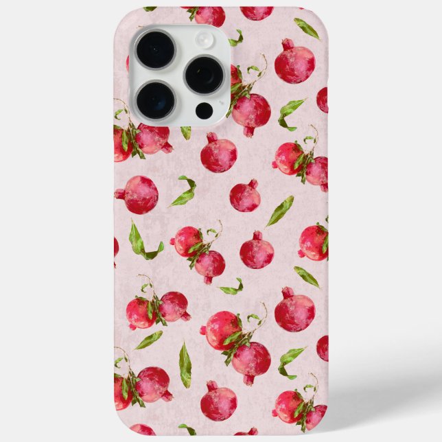 Handgezeichnete botanische Illustration eines Gran Case-Mate iPhone Hülle (Rückseite)