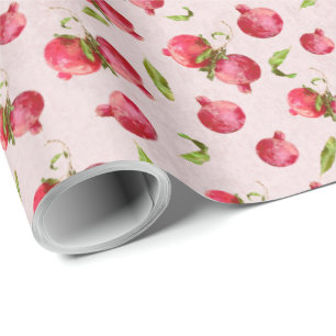 Handgezeichnete botanische Illustration eines Gran Geschenkpapier