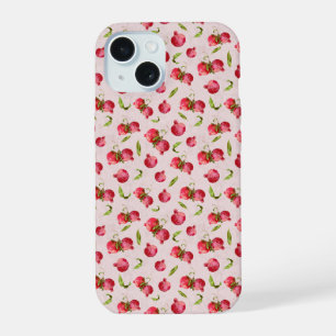 Handgezeichnete botanische Illustration eines Gran iPhone 15 Hülle