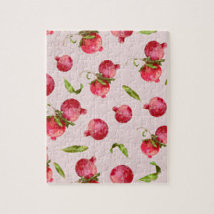 Handgezeichnete botanische Illustration eines Gran Puzzle