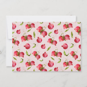 Handgezeichnete botanische Illustration eines Gran Save The Date