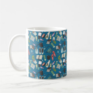 Handgezeichnete Doodle-Skizze Kaffeetasse