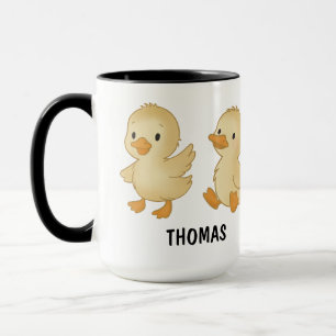 Handgezeichnete Ente Individuelle Süße Tasse