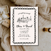 Handgezeichnete Handschrift Zeichnend Funky Weddin