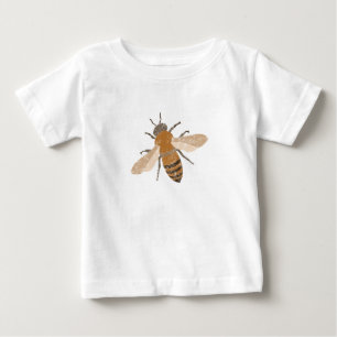 Handgezeichnete Honigbienen Kinder und Baby-Shirt Baby T-shirt
