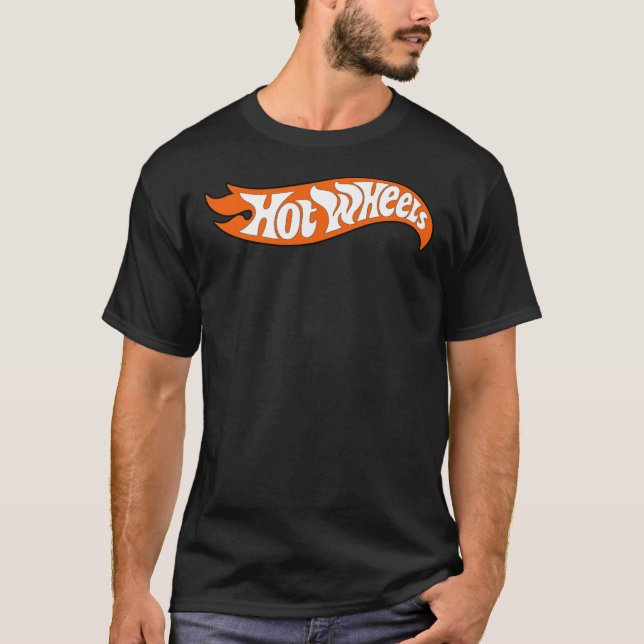 Handgezeichnete Hotwheels Logo Klassischer T - Shi T-Shirt (Vorderseite)