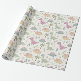 Handgezeichnete Illustrationen Pastell Freundliche Geschenkpapier