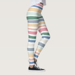 Handgezeichnete Linien farbenfroh gestreift Leggings<br><div class="desc">Hoffe, dass Ihnen dieses lustige Design gefällt. Passen Sie es auch mit Ihrem eigenen Text an. Und Karo in meinem Shop für passende Artikel wie Shirts, Handtücher, Packpapier, Karten und vieles mehr! Wenn Sie etwas Gewohntes möchten, schreiben Sie mir bitte eine Nachricht. Danke, dass du mir die Designs ausgecheckt hast!...</div>