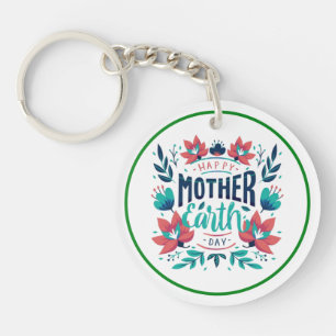 Handgezeichnete Mutter Erde Tag Design-23184 Hoodi Schlüsselanhänger