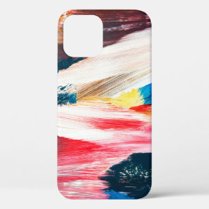 Handgezeichnete Ölgemälde. Abstrakter Kunsthinterg Case-Mate iPhone Hülle