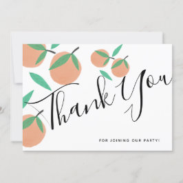 Handgezeichnete Orangen Botanische Zitrusfrüchte V Einladung