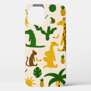 Handgezeichnete Pastellfarben-Illustration nahtlos Case-Mate iPhone Hülle
