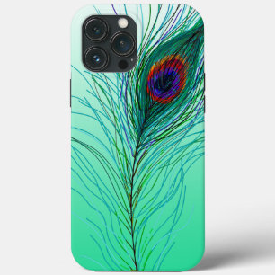 Handgezeichnete Peacock Feathers Case-Mate iPhone Hülle