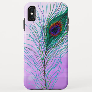Handgezeichnete Peacock Feathers Case-Mate iPhone Hülle
