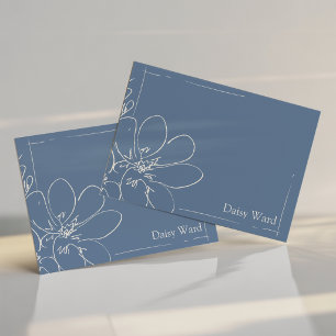 Handgezeichnete rustikale Wildblume personalisiert
